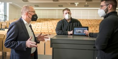 Aprendizaje hbrido en momentos de incertidumbre: As se estudia en la universidad de Bamberg 