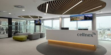 Cellnex digitaliza sus nuevas oficinas con ayuda de Samsung