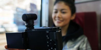Nuevo micrfono de pistola ECM-G1 - Perfecto para Vlogging presentado por Sony 