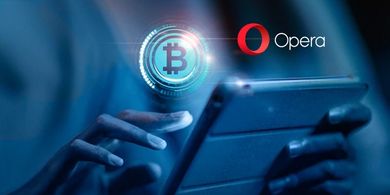 Version iOS de su navegador cripto presentada por Opera 