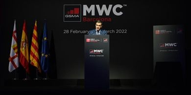 Pedro Snchez resalta los valores de la convivencia que representa el Mobile World Congress