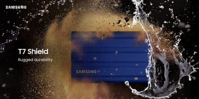 Samsung lanza el SSD porttil rugerizado T7 Shield ofrece resistencia y un gran rendimiento 	