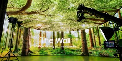 Primer estudio de produccin virtual con The Wall creado por Samsung en colaboracin con CJ ENM	