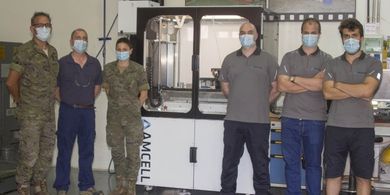 Triditive instala la primera máquina de fabricación aditiva híbrida del Ejército español
