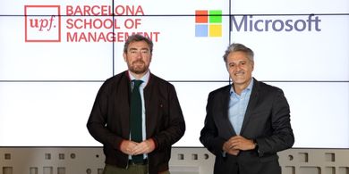 UPF-BSM y Microsoft firman un acuerdo para impulsar el talento digital y la empleabilidad